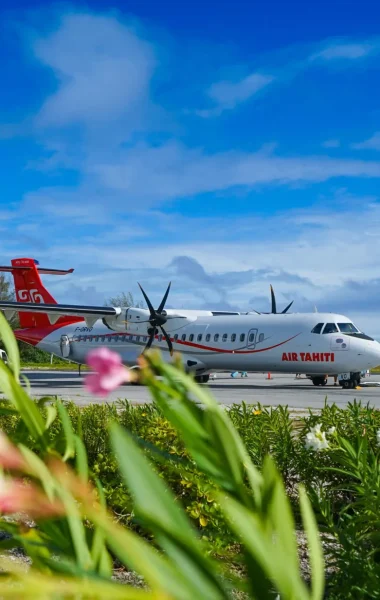 Air Tahiti ready to serve The Islands of Tahiti© Lei Tao