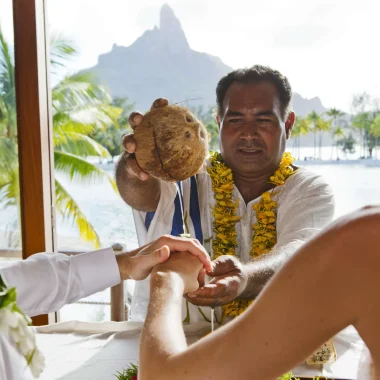 Wedding in Bora Bora © Tahiti Tourisme