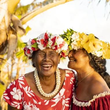 Although French is the official language in French Polynesia, Reo ma'ohi is still spoken fluently by the majority of the local population © Grégoire Le Bacon