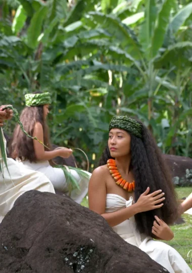 Tahitian women © Vincent Wargnier