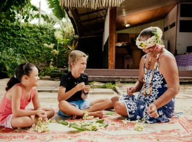 Imprégnez-vous de la culture tahitienne au sein d'une pension de famille © Hélène Havard