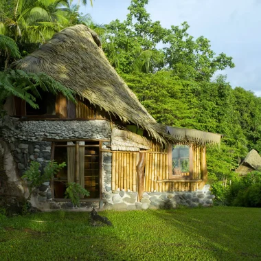 Petite hôtellerie familiale à Tahiti © Tahiti Tourisme